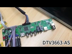 Digital analog terpadu Universal LED TV Mainboard DTV3663 Dengan T2/T/C