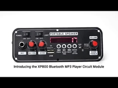 2x10W 7.4V Mikrofon Trolley Speaker Opsi Wireless Wired Antarmuka FM Radio Sound Card BT Dekode