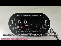 USB Card Player Module D3OK HIFI Bass Power Home Amplifier Board untuk penggunaan audio AC/DC 12V 24V 220V