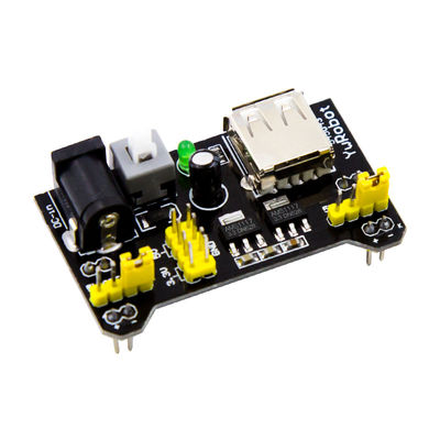 Modul Pcb Breadboard Psu 3.3v &amp; 5v Papan Catu Daya Breadboard Tanpa Solder