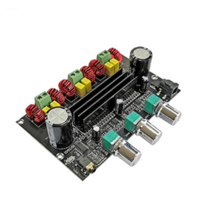 Daya Output 100W 12-24V Tegangan Suplai 2.1 Saluran TPA3116D2 Papan Amplifier Audio Digital