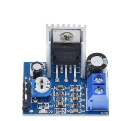 TDA2030 Modul Audio Amplifier 6-12V 18W Sirkuit Amplifier dengan Papan Audio Volume Dapat Disesuaikan