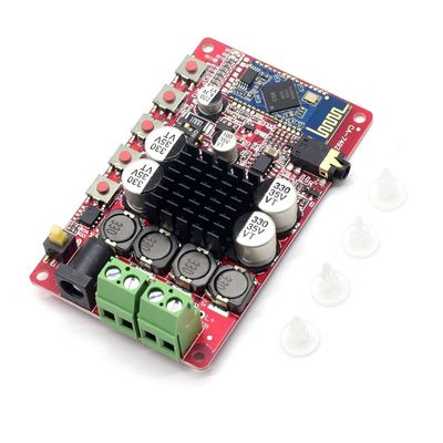 CA-7492B Digital Power BT Amplifier Module dengan CSR5.0 Bluetooth 2*50W Output dan 8-24V DC Power