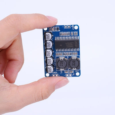 Modul Amplifier Digital TDA8932 Biru 35W Papan Efisiensi Tinggi Saluran Tunggal untuk Speaker 4/6/8 Ohm