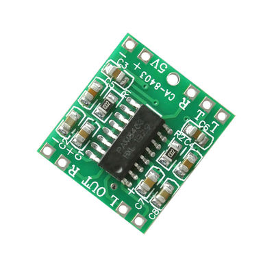 2 Saluran 2.5-5V Mini Digital Sound Board dengan 3W Output Class D Power Amplifier untuk Speaker Rumah