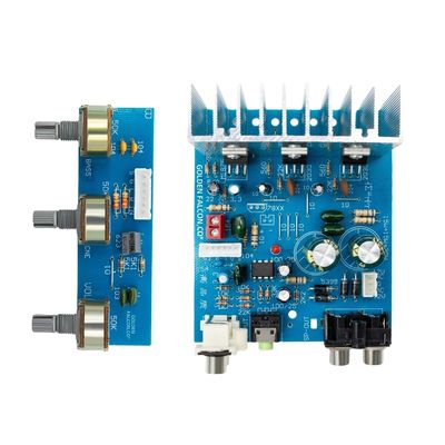 TDA2030 Subwoofer Power Amplifier Board 2.1CH 15W*2 30W Stereo Audio Amplifier dengan AC 12V Dual Power