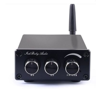 Penguat Digital Mini TPA3116 50W*2 5.0 Stereo Audio Hi-fi Amplifier dengan Kontrol Nada Treble Bass untuk Penguat Rumah