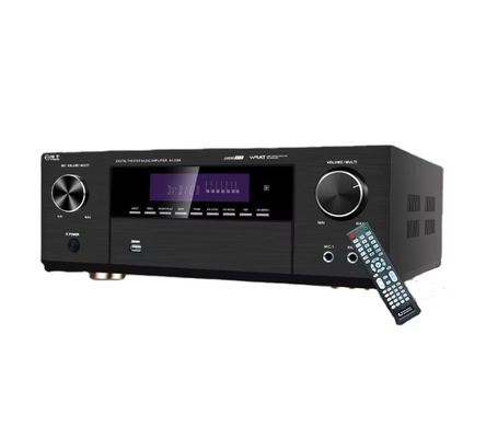 5.1CH 5600W Pro Power Amplifier, BT Wireless WiFi, Dolby HDMI Optical Coaxial, untuk Home Theater KTV