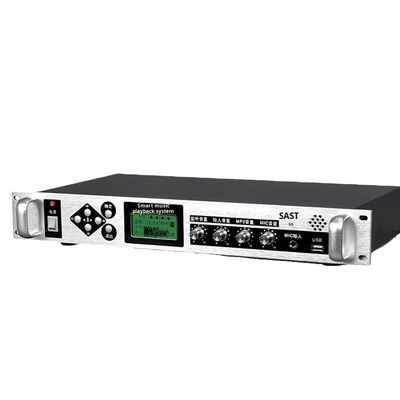 Timed Playback Broadcast System MP3 Automatic Ringing Amplifier dengan Outdoor Metal Column Amplifier