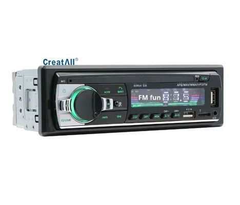 Pemutar MP3 Mobil Universal Single-Disc Creatall USB Flash Drive BT Amplifier Nirkabel Hands-Free Audio Head Unit Kontrol Pusat