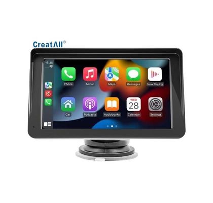 Creatall Navigasi Mobil Portabel 7 Inci untuk Mundur Tampilan Belakang Nirkabel untuk Bluetooth MP5 HD Koneksi USB Cross-Border Carplay