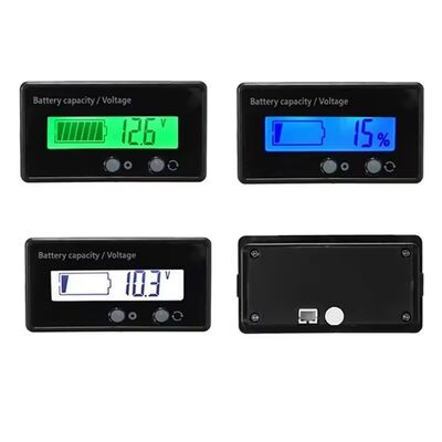 6-73V LCD Acid Lead Lithium Battery Capacity Indicator Voltmeter Voltage Tester Acid Battery Meter