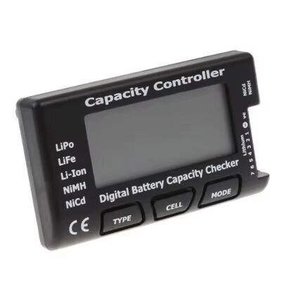 CellMeter-7 Digital Battery Capacity Detector LiPo LiFe Li-ion Nicd NiMH Voltage Tester for RC Best in Class Battery Testers