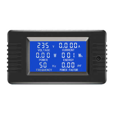 PZEM-022 Digital Power Energy Meter 5A/10A/100A Ampermeter Voltmeter Frequency Measurement Single Phase Electronic Accessory