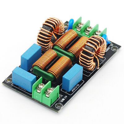 Three-Stage High Current Electromagnetic High Frequency Filter for LCD Modules Differential Common Mode Audio Amplifier EMI EMC