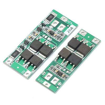 CA-2S-20A-B Standard 7.4V 8.4V 18650 Lithium Battery Protection Board/BMS 2S 20A PCB & PCBA for DIY