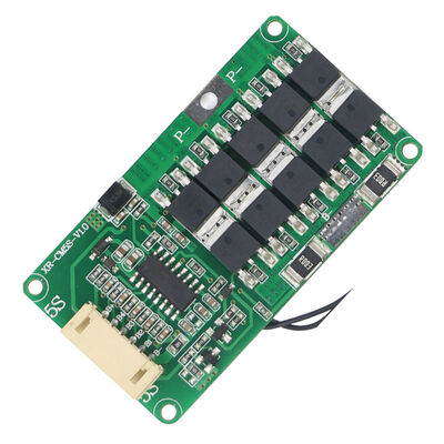 5S 18650 Battery Protection Board 15A/20A/25A Balanced Temperature Control High Current 18V Lithium Charging PCB Base PCBA