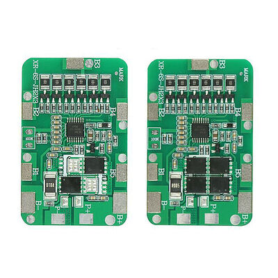 6S 5A 8A BMS 18650 Lithium Battery Protection Board Balance PCB Base Material for 22V Solar Street Light Sprayer PCB PCBA