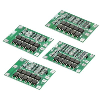 11.1V 12.6V/14.8V 16.8V Enhance Balance 18650  BMS for Drill Motor Li-ion Lithium Battery Charger Protection Board 3S 4S 40A 60A