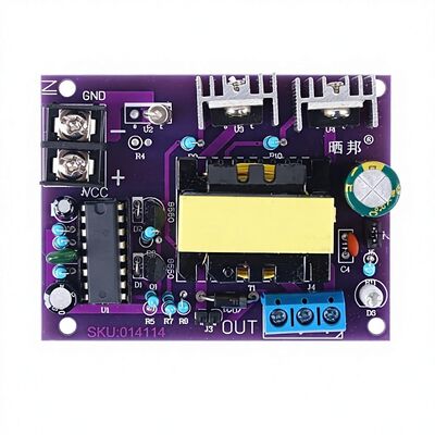100W High Frequency Square Wave Inverter Mainboard 24V DC 110/220V AC Boost Converter Module Compact Power Supply AC-DC