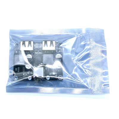DC-DC Buck Converter Pengisian Modul Step Down 6-32V 9V 12V 24V Ke Papan Pengisi Daya Cepat USB Ganda QC3.0 QC2.0