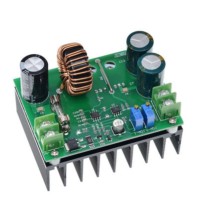 Modul Catu Daya DC-DC 600W 12-60V Ke 12-80V Konverter Peningkat Papan Arus Konstan Step-Up
