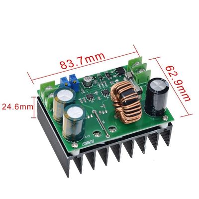 Modul Catu Daya DC-DC 600W 12-60V Ke 12-80V Konverter Peningkat Papan Arus Konstan Step-Up