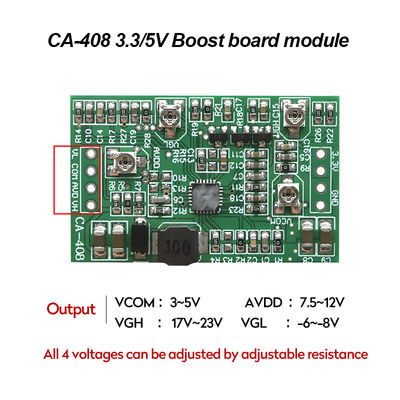 CA-508 12V Modul Papan Peningkat LED LCD Papan TCON VGL VGH VCOM.AVDD 4 Dapat Disesuaikan