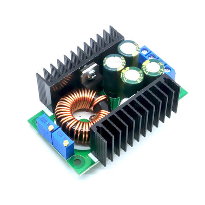 Modul Step Down DC 300W 9A DC 5-40V Ke 1.2-35V Modul Catu Daya Konverter Buck Dapat Disesuaikan