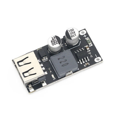 Konverter Step-Down USB QC3.0 DC 24V Ke Modul Catu Daya Papan Sirkuit Pengisian Daya Cepat