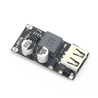 Konverter Step-Down USB QC3.0 DC 24V Ke Modul Catu Daya Papan Sirkuit Pengisian Daya Cepat