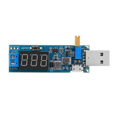 DC 3.5- 12V 1.2-24V Modul Catu Daya Modul Konverter USB Buck Step UP Step Down