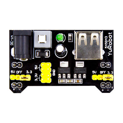 Modul Pcb Breadboard Psu 3.3v &amp; 5v Papan Catu Daya Breadboard Tanpa Solder