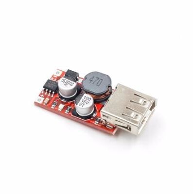 Modul Pengisi Daya USB Mobil 6-24V 3A Modul Catu Daya Konverter Step Down DC Buck