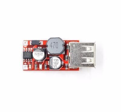 Modul Pengisi Daya USB Mobil 6-24V 3A Modul Catu Daya Konverter Step Down DC Buck