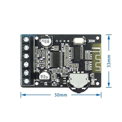 XY-P15W 20W High Power Amplifier Board dengan Stereo Bluetooth 5.0 untuk Operasi 12V 24V