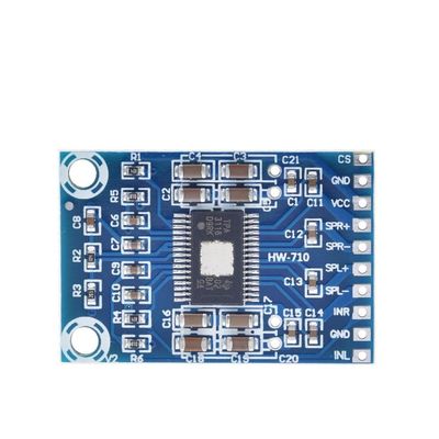 TPA3116D2 Modul Audio Amplifier Saluran Ganda Daya Output 50W 12V-24V DC Papan Amplifier Audio Digital