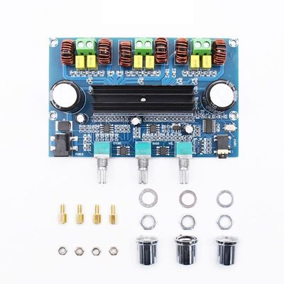 CA-3166B Papan Amplifier Daya Digital DC12-24V 50Wx2 + 100W dengan Modul Audio Bluetooth 5.0 Kelas D