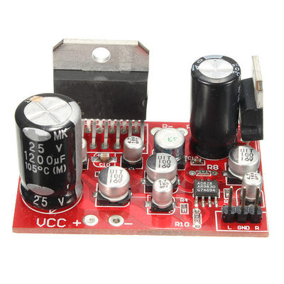 Papan Amplifier Daya Output 38W dengan Catu Daya DC 12V dan Modul Audio Chipset TDA7379 + AD828