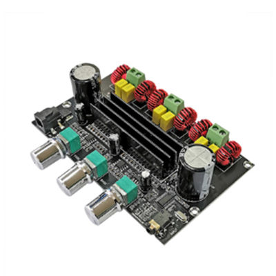 Daya Output 100W 12-24V Tegangan Suplai 2.1 Saluran TPA3116D2 Papan Amplifier Audio Digital