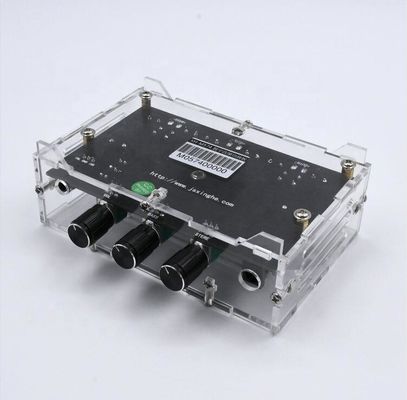 Modul Amplifier Audio 3 saluran DC 6-100V tampilan lampu indikator LED Pilot Lamp
