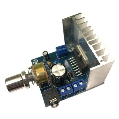 TDA7297 2x15W 12V Mini Amplifier Papan AC/DC Penggunaan Ganda 2.0 Channel