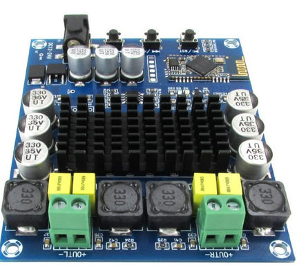 Dual Channel Digital Amplifier Audio Module dengan Output 100W*2 dan Konektivitas BT 4.0 Bluetooth