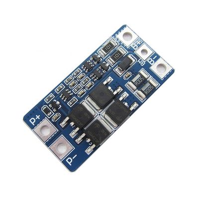 Modul Catu Daya Papan Bms 10A 8.4V 18650 2S 46.7*23*3.15Mm