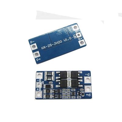 Modul Catu Daya Papan Bms 10A 8.4V 18650 2S 46.7*23*3.15Mm