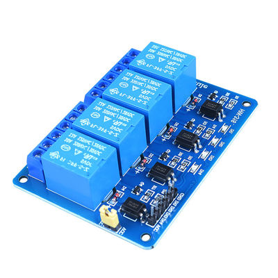 Modul Relai 4 Saluran Optokopler 5V Pendidikan STEM Pemrograman IED