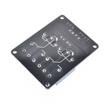 Modul Relai Kontrol DC 5V 2 Saluran Pemicu Tingkat Rendah Biasanya Tertutup