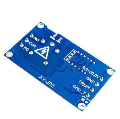 trigger delay Modul Relai Kontrol 1 Modul Relai Saluran Satu