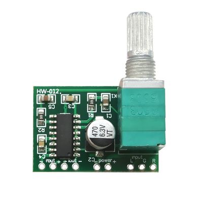 CA-8403S Papan Preamplifier Digital Mini DC 5V 2 Saluran 2*3W PAM8403 Modul Audio Amplifier
