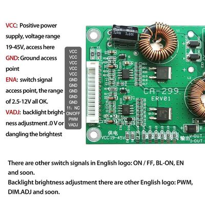 CA-299 Led Tv Universal Inverter Board 32''-60&quot; Arus yang Dapat Disesuaikan Sendiri